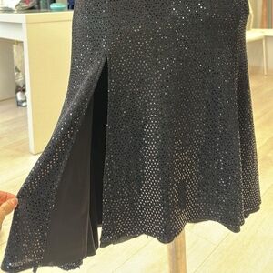 Open-Back Sequin Tango Dress